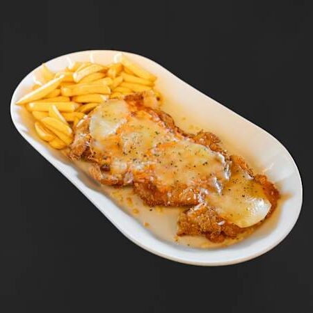Milanesa con Provolone