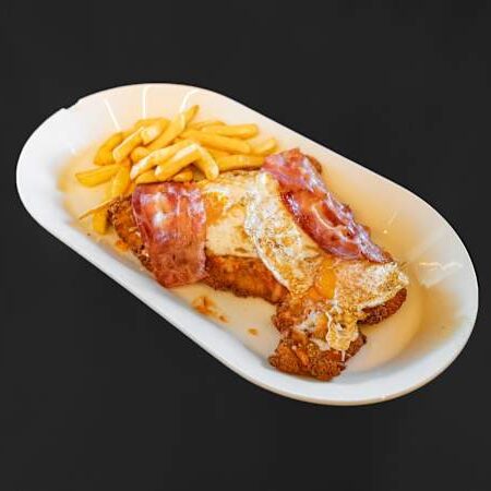 Milanesa con Huevo